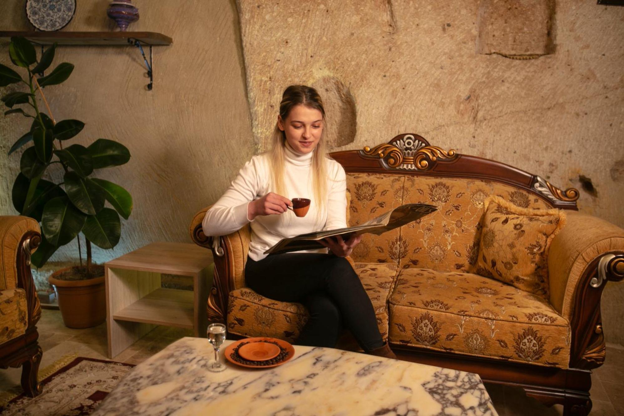 גורמה Kamelya Cave Hostel (Adults Only) מראה חיצוני תמונה